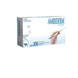 Guante de vinyl no esteril ambiderm chico caja c 100 pi