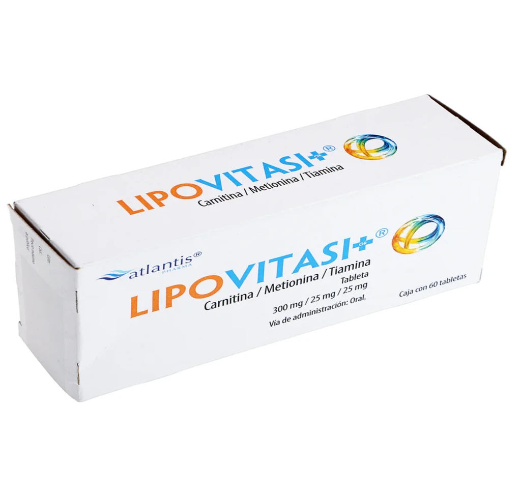 Farmacia Pars - Lipovitasi or 300mg 25mg 30 tabs carnitina metionina  tiamina
