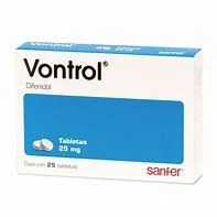 Farmacia París - Vontrol 25 Mg 25 Tab (Difenidol)