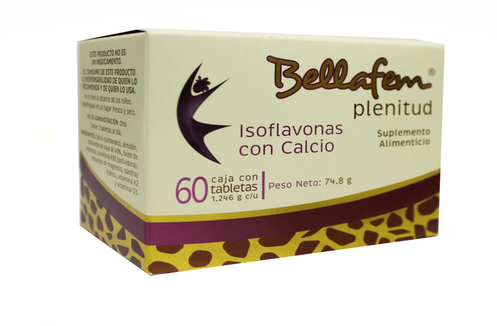 Farmacia París - Bellafem Plenitud Suplemento Alimenticio con 60 Tab