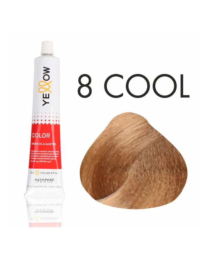 Farmacia París - Tinte en crema 8 cool de 100 ml Yellow